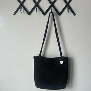The Sak Classic Black Shoulder Bag